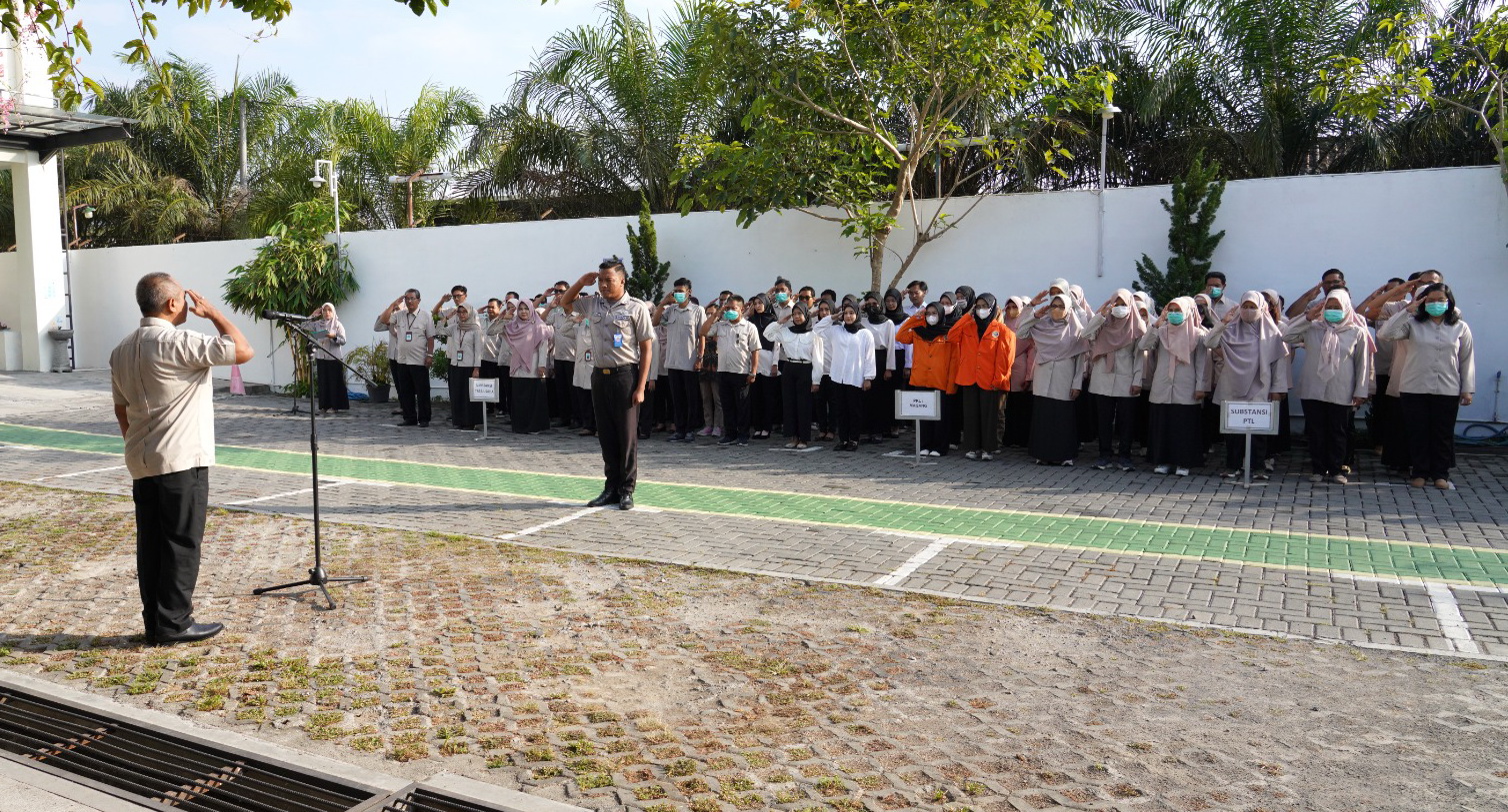 Apel Senin Balai Besar Teknik Kesehatan Lingkungan dan Pengendalian Penyakit (BBTKLPP) Yogyakarta